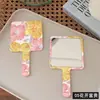 Venta Directa de Fábrica Espejo de Mano Cuadrado Espejo de Belleza Portátil para Maquillaje con Impresión de Logo Espejo de Regalo para Publicidad de Belleza