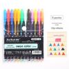Kit de marca-texto com 12 cores para estudantes Coreia do Sul marcador de cor marcador fluorescente para traço grosso chave Caneta Flash