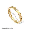 Pulsera Transfronteriza Europea y Americana Nuevo Estilo Acero de Titanio Rombo Geométrico Lujo Ligero Versátil Tacto de Alta Gama Resistente al Color Fábrica Stock Directo Venta al por Mayor