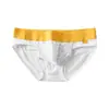 Calzoncillos de algodón para hombre tiro bajo ajustados estampados moda ropa interior para hombre sexy ajustados ropa interior para hombre ME7125SJ