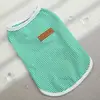 Roupas para Pets de Cães Pequenos e Médios, Buldogues Franceses, Gatos, Teddy, Bichon Frisé; Coletes Frescos com Proteção Solar para Primavera e Verão Venda por Atacado, Estilo Fino