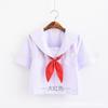 Gravata Borboleta Lisa em Estilo Japonês Sem Costura Acessório para Roupa de Marinheiro Estilo Kansai Gravata Borboleta Preppy Doce Flor de Colarinho de Uniforme Jk