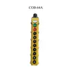 Interruptor de Botón de Control para Polipasto, Interruptor de Botón de Control Directo Cob-62Z 63A64Hb Interruptor de Polipasto Eléctrico para Grúa Puente