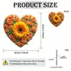 Pegatinas Magnéticas Decorativas para Refrigerador Impresas Planas 2D Transfronterizas con Patrones de Frutas, Adecuadas para Refrigeradores