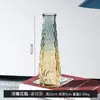 Vaso de Vidro Criativo Simples Europeu Decoração de Mesa Estilo Ins Vaso Pequeno de Aparência Sofisticada Arranjo de Flores Hidropônicas