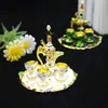 Artesanías de Lata de Colores de Característica Étnica de Xinjiang Adornos Pequeños Utensilios para Vino Regalos de Botella de Vino de Metal Regalos Conmemorativos
