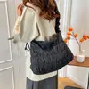 Bolsa Cruzada 2026 Estilo Coreano Nube Suave para Mujer, Bolso de Hombro Plegado de Nicho, Bolso Cruzado Acolchado de Moda