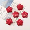 Xinqing Botones de Flor Grande de Lunares Simples y Versátiles Accesorios Materiales de Decoración para Ropa DIY Funda de Teléfono Venta al por Mayor