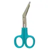 Tijeras para Vendajes de Acero Inoxidable Tijeras Médicas para Gasa Tijeras para Apósitos Tijeras Dentadas para Codo Tijeras de Lona para Rescate en Exteriores