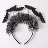 Nueva diadema para fiesta de Halloween europea y americana, oscura, divertida, para vestir, accesorios para el cabello, diadema para fiesta navideña.