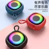 Caixa de Som Bluetooth Transfronteiriça Personalizada com Volume Alto e Baixo Portátil Sem Fio para Interior e Exterior com Luz RGB