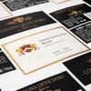 Fabricante de origen Pegatinas metálicas para vino Personalizadas Etiquetas de vino de alta gama Vino tinto Vino extranjero Pegatinas