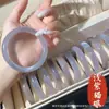 Pulseira estilo gatinho de alta transparência nas cores luar branco, azul gelo, rosa, violeta e champanhe, pulseira redonda fina, acessório para live streaming