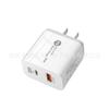 Cargador 5V2A Adecuado para Teléfonos Apple y Android, Puerto Dual A+C Pd25W Soporta Apple y Android