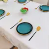 Nuevo Mantel para Mesa de Café Impermeable, Resistente a Manchas y al Calor, Mantel Rectangular para Mesa de Comedor sin Lavado para Uso Doméstico en la Sala de Estar, Mantel Nuevo de Lujo Ligero