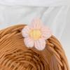 Flores de Lana Hechas a Mano, Lindas Flores de Cinco Pétalos, Flores Tejidas a Crochet a Mano, Bolsas Hechas a Mano para DIY, Ropa, Accesorios para el Cabello