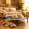 Cama Plegable para Perros Transfronteriza Uso para Gatos Perros Grandes Fuera del Suelo a Prueba de Humedad Agradable al Tacto Cama para Mascotas Todas las Estaciones Casa para Perros Colchoneta para Dormir