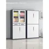 Archivero Metálico de Oficina de Acero con Cerradura Gabinete de Almacenamiento Gabinete de Cristal Gabinete de Archivo Gabinete para Documentos Gabinete para Comprobantes Financieros