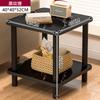 Mesa auxiliar pequeña, mesa de centro pequeña, mini sofá sencillo para el hogar, mueble auxiliar, mesa cuadrada, mesa de esquina, mesita de noche, mesa auxiliar