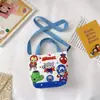 Bolsa de lona para formatura de jardim de infância, bolsa de presente de estudante fofa de desenho animado, bolsa de tecido para aniversário, proteção ambiental, atacado