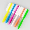 Herramientas para decoración de uñas Cepillo para lavar uñas Cepillo para limpiar uñas Cepillo grande de plástico Cepillo para polvo Cepillo de plástico de mango largo Cepillo grande para decoración de uñas