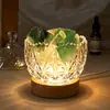 Caixa de Presente de Pedra de Cristal Aromaterapia Sem Chama para Aniversário de Melhor Amigo Uso em Quarto Casa Hall de Entrada Difusor de Pedra de Cristal Lâmpada de Ambiente
