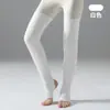 Calcetines Largos de Lana Tejida para Mujer, Calcetines Altos para Otoño e Invierno, Calcetines Calientes, Calcetines de Doble Aguja