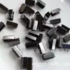 Fábrica em estoque fornece clip de corda de 4MM de espessura fivela preta conector de corda fivela de clipe de ferro cabeça de corda fivela de cavalo preta