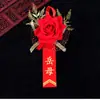 Suministros de boda para novia y novio, padrino, dama de honor, ramillete, invitados VIP de boda, simulación de boda, ramillete de rosas