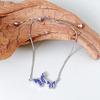 Pulsera Joker de Alta Gama para Pareja Cita Cena Vacaciones Circonita de Color Mariposa Gatito Accesorios de Joyería Transfronteriza