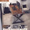 Escritorio de Computadora Escritorio de Escritorio Hogareño Escritorio de Dormitorio Escritorio para Apartamento Pequeño Escritorio de Escritura Escritorio de E-sports Escritorio de Oficina Sencillo Banco de Trabajo