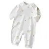 Mameluco para Bebé Algodón Puro Categoría a Ropa para Primavera y Otoño para Recién Nacidos Ropa de Gateo de Manga Larga para Bebé Niño y Niña Ropa para el Hogar Pijamas