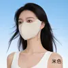 Máscara Sem Costura de Sensação Gelada de Verão 3D Fashion de Alta Qualidade Ácido Hialurônico Leve Proteção Ocular Respirável Máscara Protetora Solar