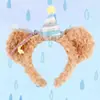 Tiara da Judy Headband Disney Headwear Infantil Parque de Diversões Coelho Chapéu de Policial Grampo de Cabelo Acessórios de Cabelo Periféricos Fofo para Meninas