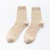 Calcetines coreanos de color sólido para niños primavera y verano calcetines japoneses nuevos de media caña pequeños frescos delgados ins calcetines de malla para damas al por mayor