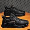 Zapatos de primavera para hombre, nuevos zapatos transpirables, impermeables y antideslizantes, zapatillas de plataforma a la moda para hombre, zapatos casuales para papá.