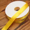 9Yw Cinta de Poliéster Amarillo Dorado Cinta Cinta Empaque de Té Fábrica de Fragancias Cinta de Empaque Cinta para Pasteles Cinta de Tela Cinta para Regalo