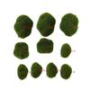 Venta al por mayor del fabricante Piedra de simulación Hojas de espuma Piedras musgosas Pared de plantas Plantas verdes artificiales Decoración del hogar Patio Creación ambiental