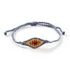 Nuevo Pulsera de Ojo Maligno Tejida a Mano con Cuerda Multicolor Ajustable, Moderna y Versátil, Popular en Europa y América