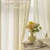 Persianas Verticales de Color Crema Cortinas Transparentes que Dejan Pasar la Luz pero No a las Personas, Cortinas Soñadoras para Sala de Estar y Balcón, Cortinas Transparentes Phantom Modelo Nuevo 2026