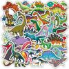 50/100 nuevo dinosaurio un gran desorden equipaje cuerpo computadora casco niños pegatinas de recompensa
