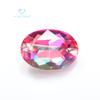 Cristal de vidrio k9 de alta gama en forma de huevo serie láser arte de uñas zapato bolsa Diamante DIY ropa accesorios de joyería material accesorios