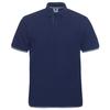 Polo de Hombre de Color Sólido King 1AC05 con Cuello de Doble Color Personalizado Manga Corta Camisa Publicitaria Camiseta con Solapa Ropa de Trabajo LOGO Impreso