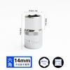 Llave de vaso hexagonal TOLIS big fly 12.5mm cabeza de destornillador de 6 puntas herramienta manual de ferretería accesorios de llave