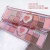 MISSLARA Paleta de Sombras de Ojos Rourly Doce Colores Estudiante Mate Perlado Color Tierra Estudiante Sequin Ojo Color Té con Leche