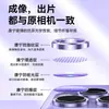 Adecuado para Película para Lente de Apple 18P/18Pm, Protector de Cámara Trasera Separado con Polvo Brillante, Anillo para Lente Anti-Rayaduras y Antiexplosión