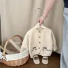 Roupas de Bebê para Primavera e Outono para Meninos e Meninas Macacão de Tricô para Outono Roupa para Sair Tricô Peça Única Harem