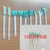 Conjunto de 9 Peças de Escovas para Limpeza de Tampas de Copos, Escovas para Frestas, Escovas de Limpeza e Escovas para Remoção de Manchas em Rachaduras