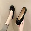Zapatos Planos de Moda para Oficina, Boca Baja, Estilo Hada de Internet, para Mujer, Novedad Primavera 2026, sin Cordones, Bailarinas Wanwan