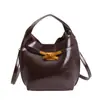 Bolso Cubo Vintage de Alta Calidad con Textura para Mujer, Nuevo Modelo Invierno 2025, Bolso de Hombro Cruzado de Nicho Simple y Versátil